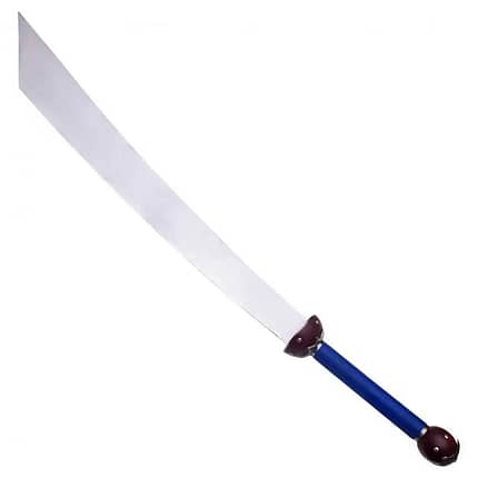 Medieval Chinese Sword with Blue Hilt