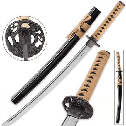 Shinwa Regal Makaku Wakizashi-Samurai Sword