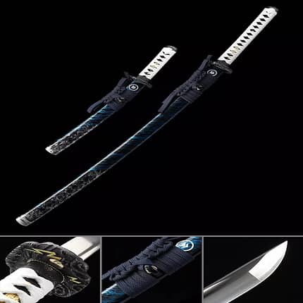 Handmade Japanese Samurai Sword 1045 Carbon Steel